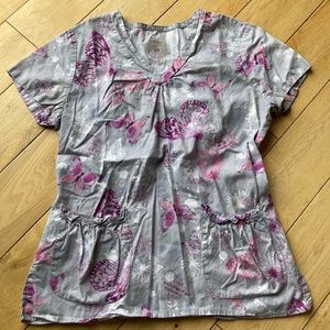 Women’s small scrub top